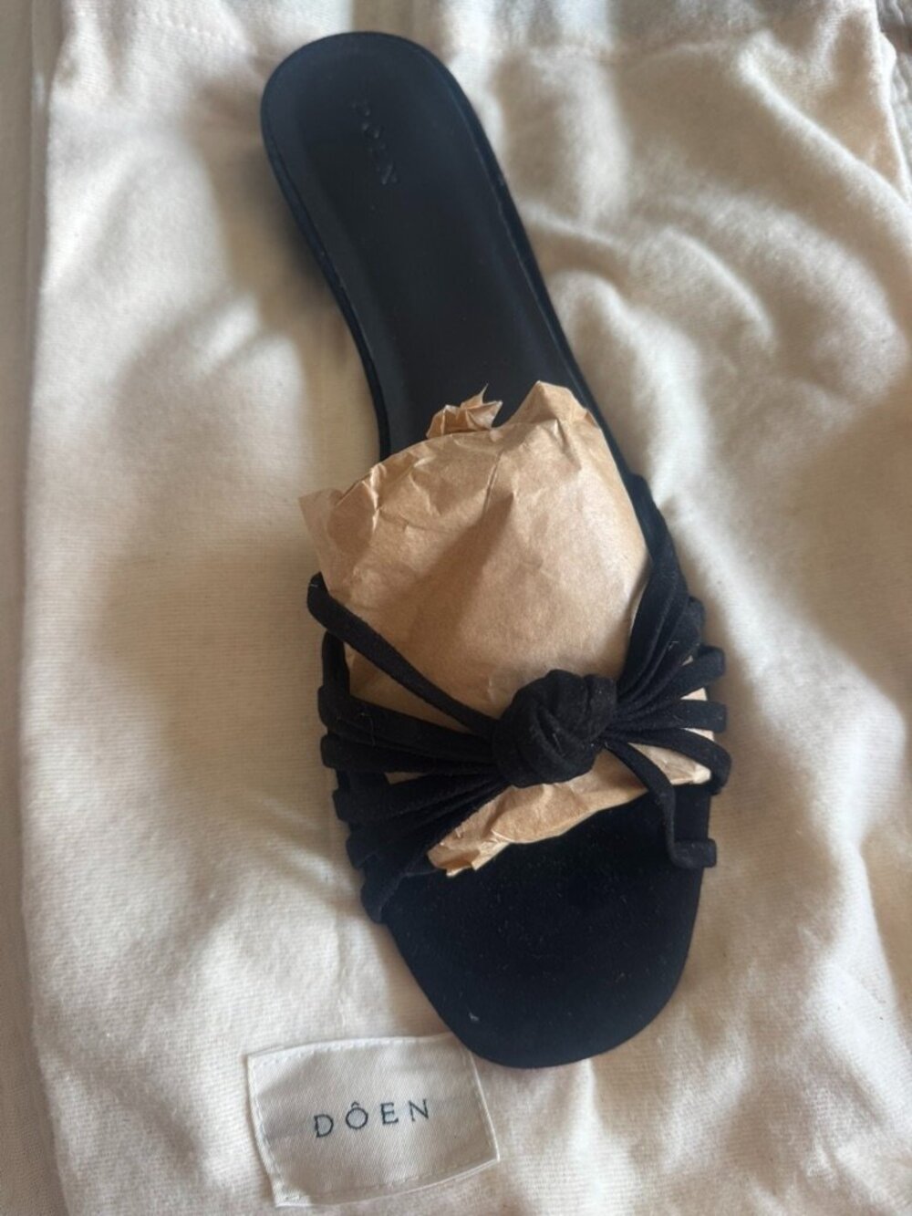 DOEN knotted sandals- New iin Box